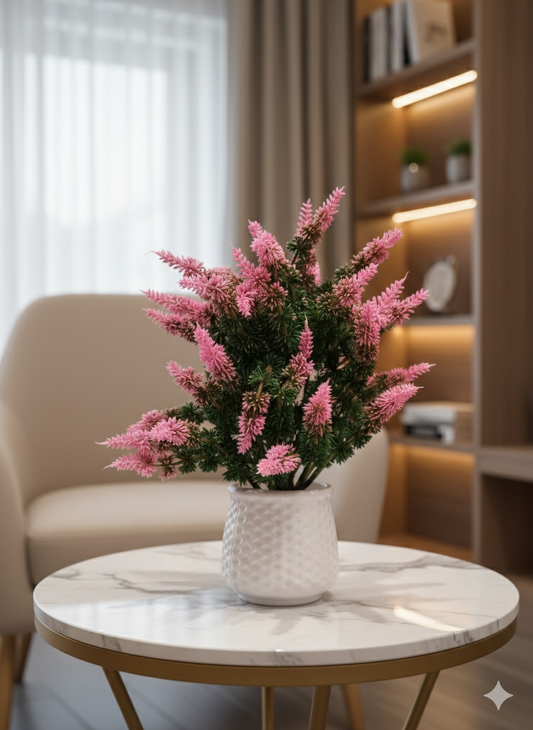 Decorative Artificial Tree with Large Greenery